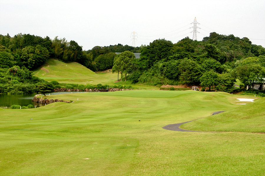 タートルエースゴルフ倶楽部INコースHOLE13の写真