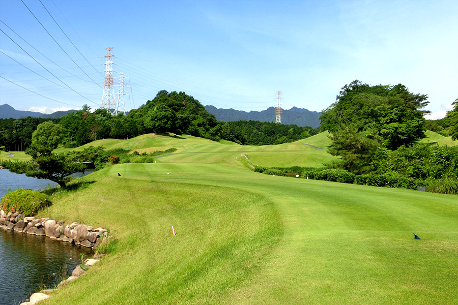 タートルエースゴルフ倶楽部INコースHOLE14の写真