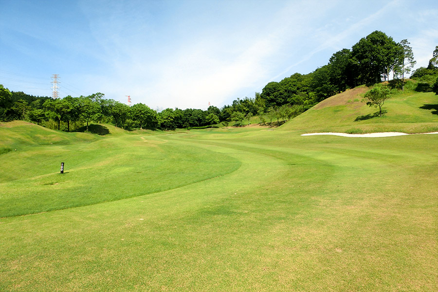 タートルエースゴルフ倶楽部INコースHOLE14の写真