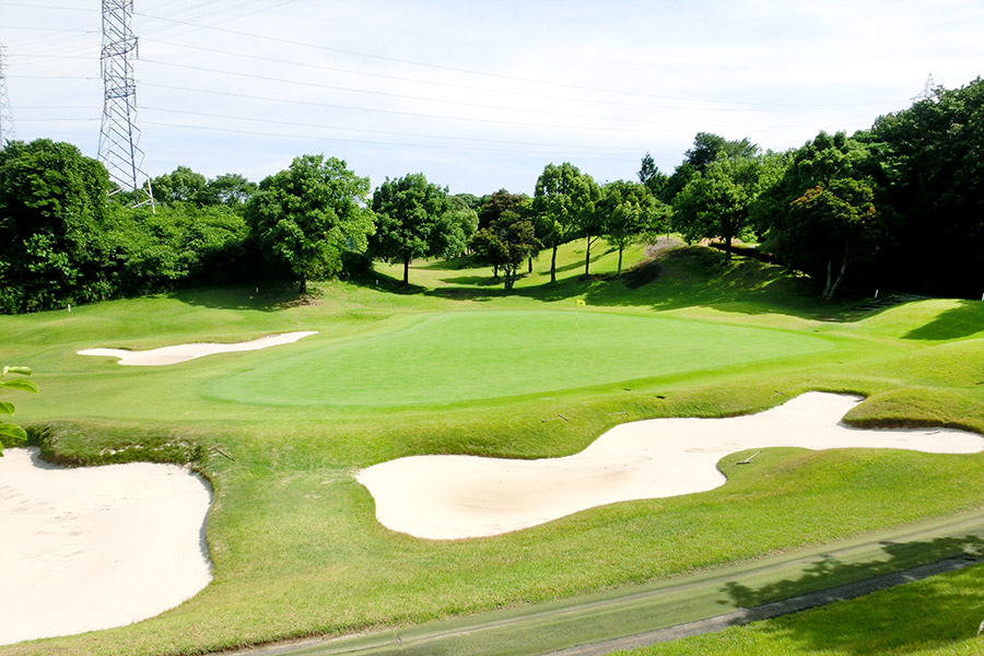 タートルエースゴルフ倶楽部INコースHOLE16の写真