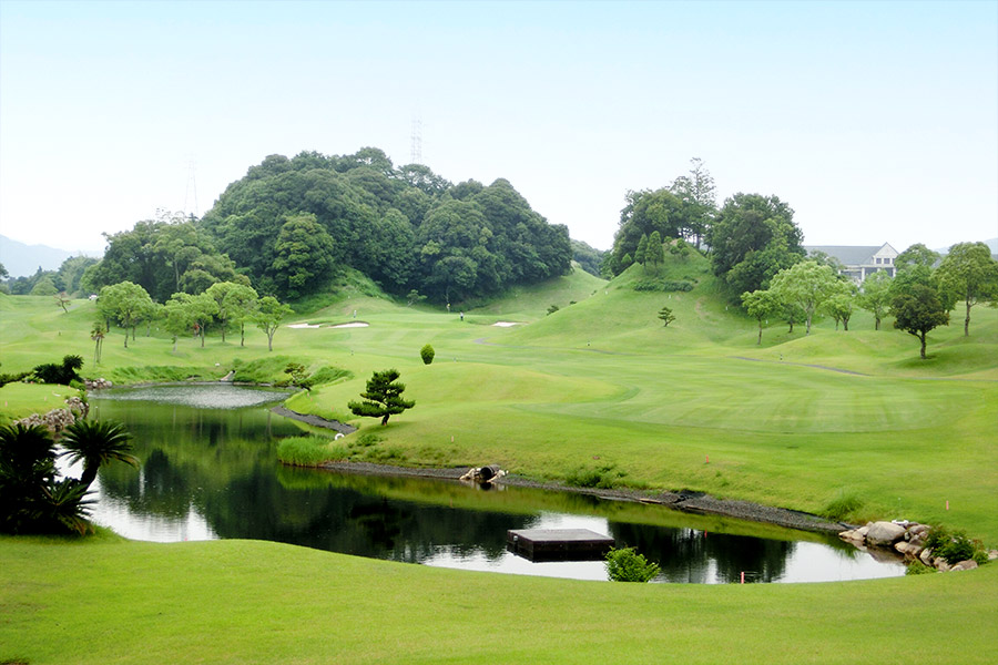 タートルエースゴルフ倶楽部INコースHOLE18の写真