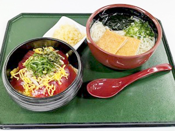 てこね＆ハーフにゅうめんセット