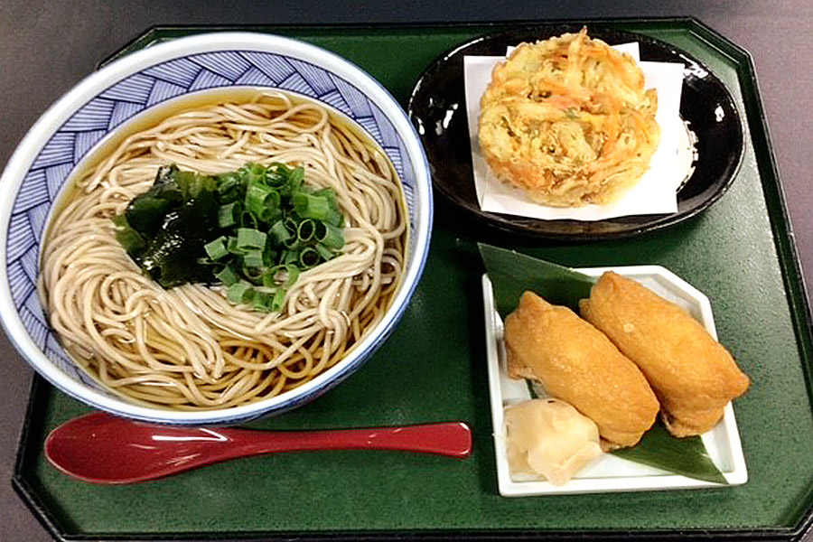 かき揚げうどん又はそばセット