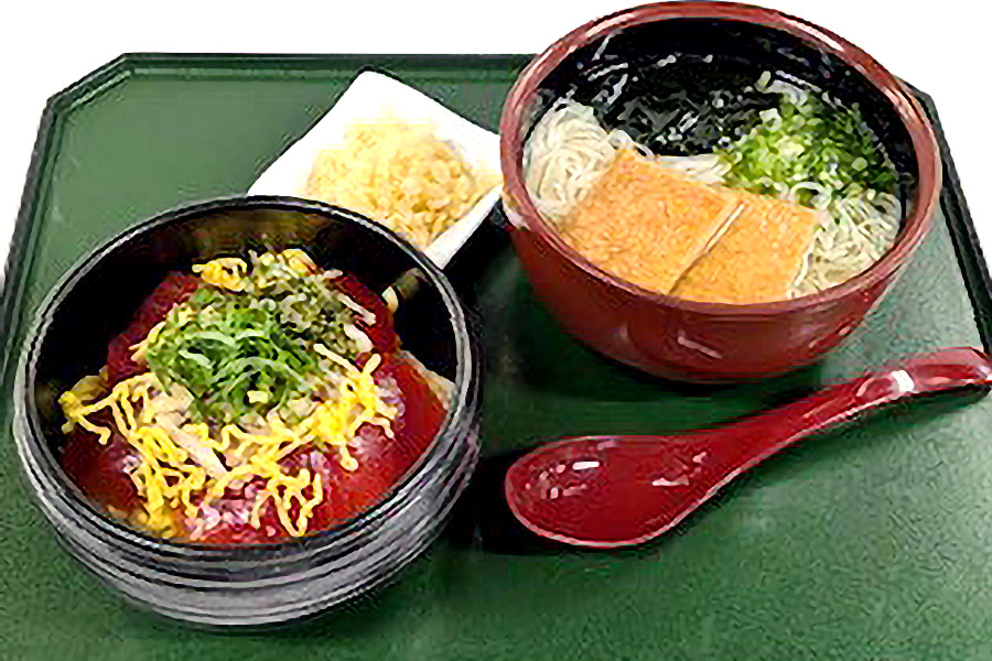 てこね＆ハーフにゅうめんセット