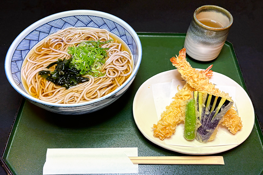 天ぷらそば