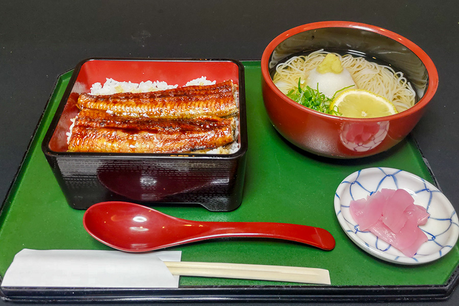 うな重&ハーフそうめん