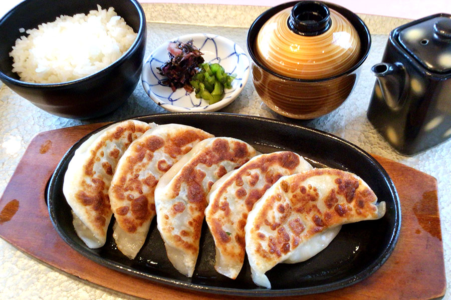 ジャンボ餃子定食