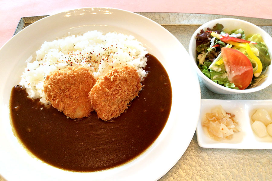 ヒレカツカレー