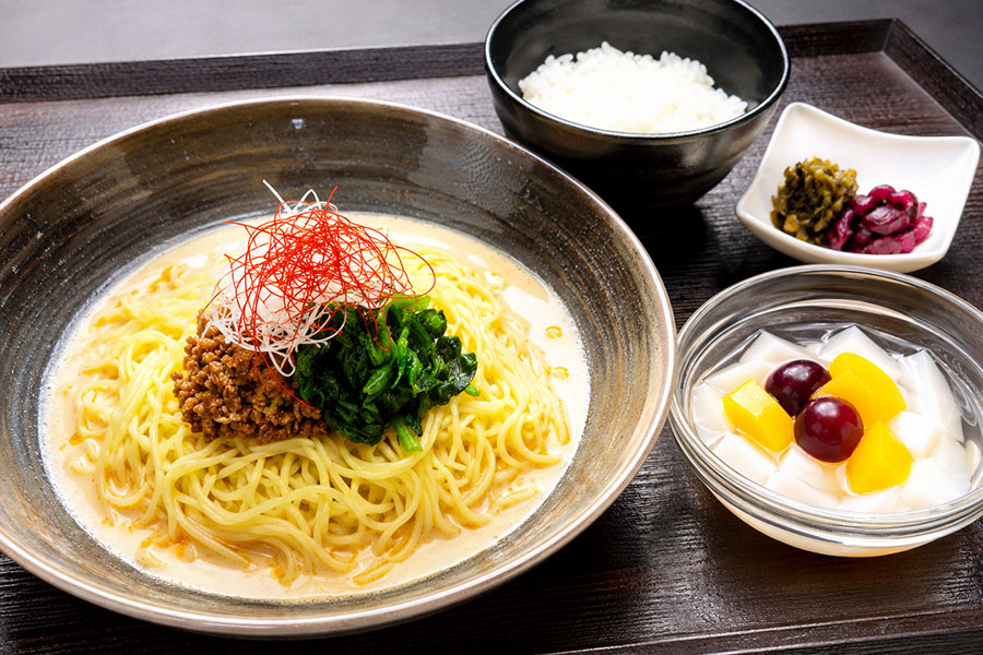 冷やし豆乳担々麺
